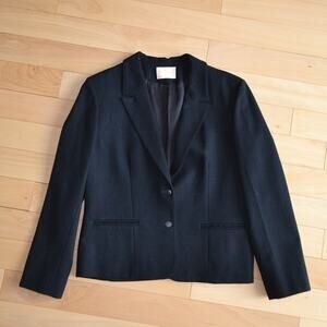 Pendleton Black Wool Blazer Suit Jacket Black Size Medium